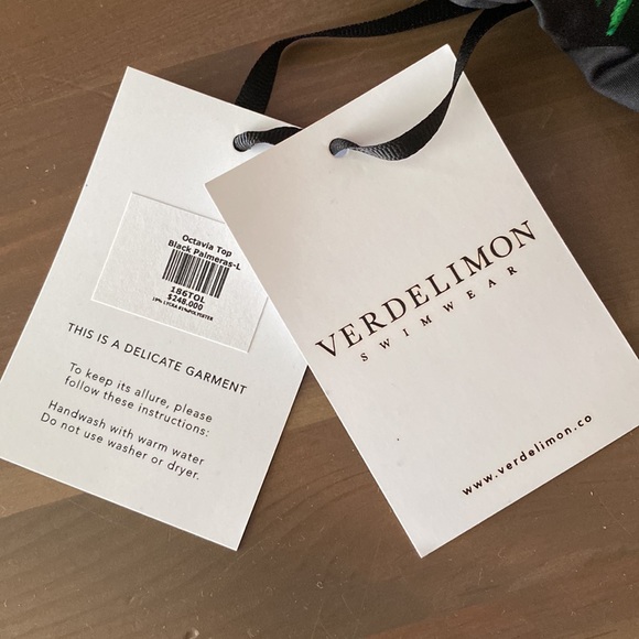 NWT Verdelimon Swimwear Octavia Top NWT - Picture 5 of 8
